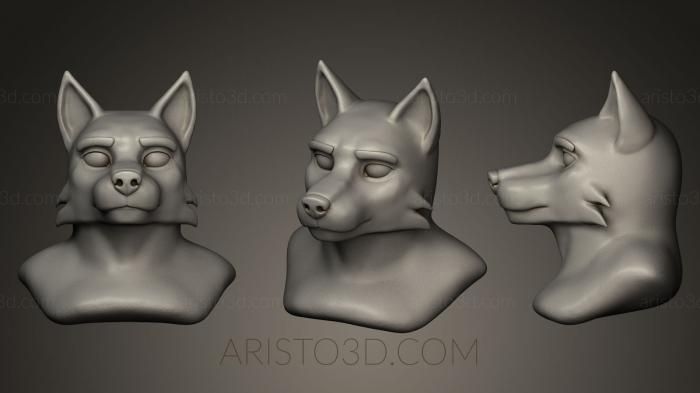 Busts of heroes and monsters (BUSTH_0016) 3D model for CNC machine